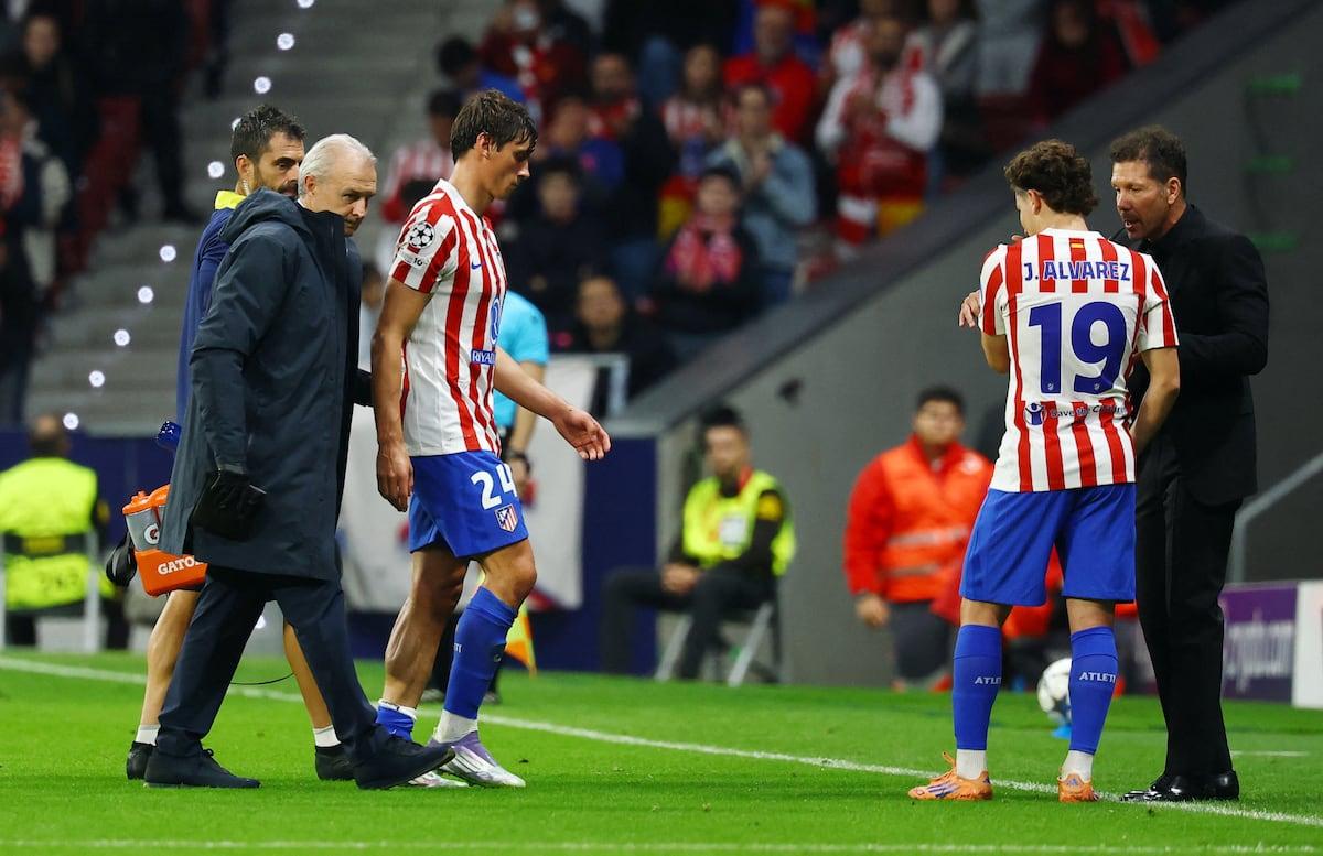 Le Normand, lesionado en la Champions ante el St-Gilloise, estará de baja al menos un mes y medio | ...