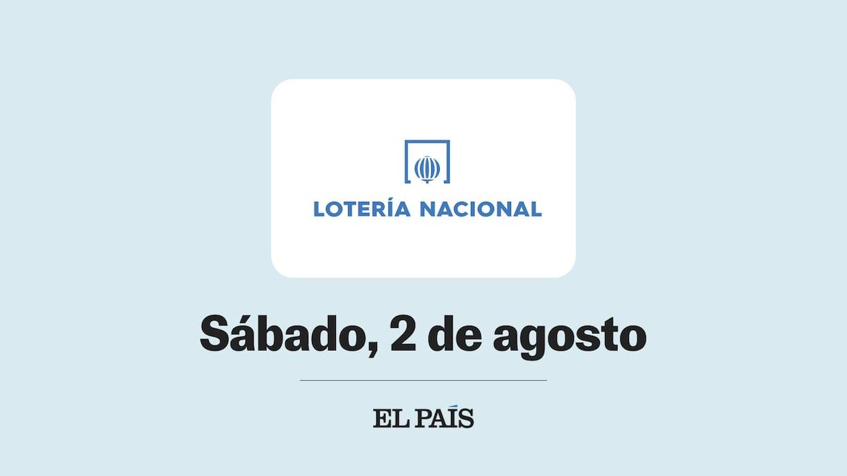 Lotería nacional: consulte el sorteo adicional el sábado 2 de agosto |Dibujo: Lo...